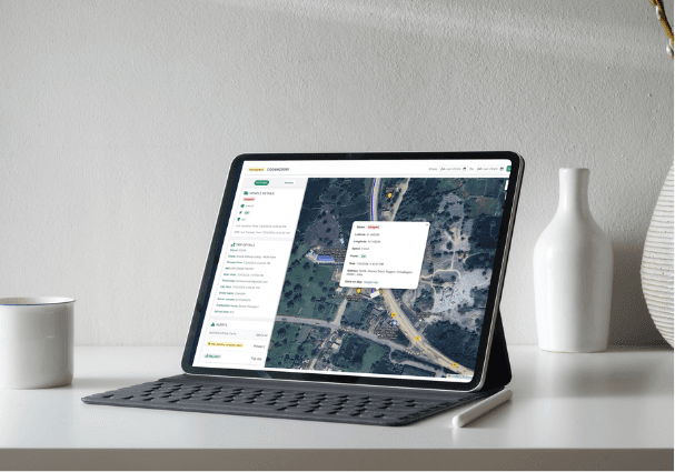 GPS vehicle tracking system live map India